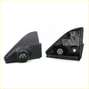 Black plastic fr door lower frame bracket with circular grille and foam padding for toyota hilux revo double cab 2015-2023