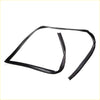 Black rubber window seal strip fr window glass run channel for mitsubishi triton l200 1996-2006