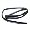 Black rubber weatherstrip seal for mitsubishi triton l200 1996-2006 front window glass run channel
