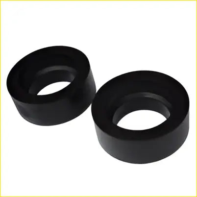 Black rubber bushings for front 50mm coil spring polyurethane spacers fit for toyota landcruiser 79 series pair