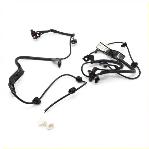 Front abs wheel speed sensor harness assembly for Toyota Hilux 2015-2022 with black molded plastic connectors