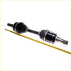 Front axle drive shaft for toyota hilux sr5 champ 2004-2016 black and silver with rubber boots on each end