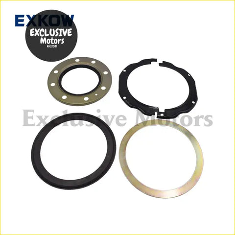 Black and metallic ring seals in front axle overhaul gasket kit for Toyota Land Cruiser FJ80 FZJ80 use