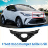 Black plastic front bonnet bumper grille for toyota chr 2018 2019 designed for front hood replacement