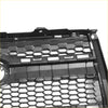 Front bonnet bumper grille for toyota rav4 2009-2012 black plastic honeycomb patterned front grille