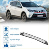 Black plastic front bonnet bumper grille for toyota rav4 2013-2015 designed for front use