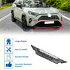 Black plastic front bumper grille for toyota rav4 2019-2022 designed for the front bonnet area