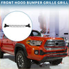Black chrome front bonnet bumper grille for 2016 toyota tacoma enhancing the truck’s rugged look