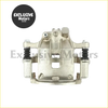 Silver metallic front brake caliper kit with black rubber bushings for nissan navara pickup d21 td25 1985-2022