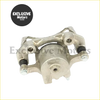Silver metallic front brake caliper kit with cast metal body and bolt holes for nissan navara pickup d21 td25 1985-2022