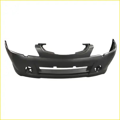 Black plastic front bumper bar cover with integrated mounting points and grille fit for holden commodore vy 2002-2004