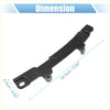 Black plastic front bumper bracket mounting support showing backside for toyota highlander car door handle trim
