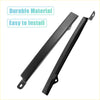 Black metal front bumper grille filler brackets for toyota 2000-2005 with pre-drilled holes, perfect for 4wd ute offroad use