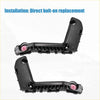 Front bumper mounting support bracket for toyota 2010-2015 with black plastic trim and pink screw caps visible