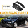 Black plastic front bumper support bracket for toyota land cruiser 2008-2015 shown from back side