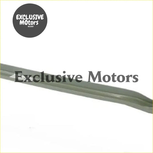 Front bumper support for mitsubishi triton 2001-2005 in sleek metallic gray with smooth reflective surface and subtle contours