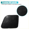 Matte black abs plastic front bumper tow hook cover trim for toyota prius v 2015-2017 in premium quality