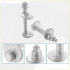 Galvanized steel front camber adjustment toggle bolts kit with hex nuts and flat washers for toyota 4runner 2003-2023