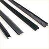 Black rubber weather stripping seals for front door belt moulding on nissan navara d21 wd21 pathfinder