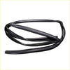 Black rubber weather stripping seal for front door glass run channel fit mitsubishi triton l200 strada 1996-2006