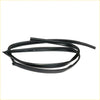 Black rubber weatherstrip seal for front door glass run channel used in nissan ad max y10 sunny wagon n14 nv