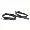 Black rubber weatherstripping seals for front door glass run channel on nissan sentra se-r b13 1990-1994