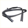 Black rubber weatherstrip seal for front door glass run channel used on toyota hilux surf 4runner 89-02