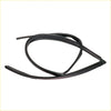 Black rubber front door glass run channel seal for nissan sentra sunny b13 automotive window frame