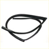 Black rubber front door glass run seal for nissan sentra sedan b13 1990-1994 window frame weatherstrip
