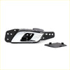 Backside of chrome front door handle with black plastic bracket and cover for mazda bt50 up ur xtr 2011-2020