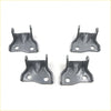 Black metal engine mount brackets from front door hinge set for nissan navara d21 ute 1986-1997