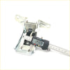 Silver metal front door hinge with black rubber seal and adjustable screw for 80-82 ford thunderbird coupe