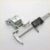 Silver metal front door hinge lh for mitsubishi triton l200 strada 2005-2015 with sturdy industrial design and mounting holes