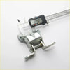 Silver metal front door hinge with sturdy bolted design for mitsubishi triton l200 strada 2005-2015 lh side