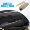 Beige leather front door panel armrest cover for toyota prius 2004-2009 comfortable and durable material