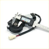 Black and silver electric front door power window motor for mitsubishi pajero sport 1996-2008 with digital caliper