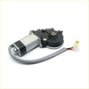 Front door power window motor for mitsubishi pajero sport challenger in black and silver with gray cable and red black wiring