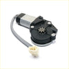 Front door power window motor for mitsubishi pajero sport with black and silver regulator motor gray cable beige connector