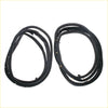 Black rubber front door weatherstrip coil strip for mitsubishi triton l200 colt strada 1986-1996 ready to install
