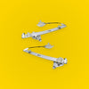 Front Door Window Regulator Set for Nissan Datsun Navara D21 1986-1997