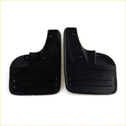 Front fender mudguard for toyota hilux 2004-2009 black plastic mud flaps with matte finish and molded grip ridges