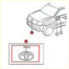 Front grill badge for toyota hilux vigo 2004-2012 genuine with silver toyota emblem part number 75311
