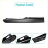 Black plastic car door handle trim cover for toyota 4wd ute offroad front headlight bumper grille filler 2000-2005