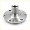 Shiny silver metallic front hub wheel flange with central hub and bolt holes for ford ranger mazda bt50 4wd