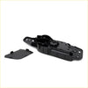 Backside of black plastic front inside door handle lhs with integrated latch for mazda bt50 pro 2011-2020