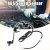 Black front left abs wheel speed sensor with coiled cable and plastic connectors for 2005-2012 Toyota Avalon