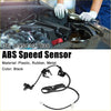 Black front left abs wheel speed sensor for toyota avalon 2005-2012 with plastic rubber and metal parts
