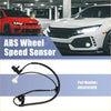 Front left black abs wheel speed sensor for toyota prius 2004-2008 with coiled cable and plastic connectors