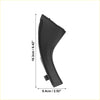 Front left cowl extension trim cover for toyota rav4 2006-2012 black plastic door panel piece 16.3cm by 6.4cm