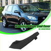 Black plastic front left cowl extension trim cover for 2013-2019 toyota rav4 shown from back side